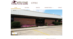 Desktop Screenshot of gtfamilyeyecare.com